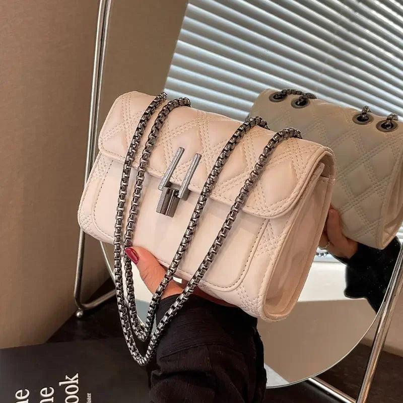 New high-end cross women's bag, women's chain, small square messenger  bag, fashionable shoulder bags for women luxury bag woman